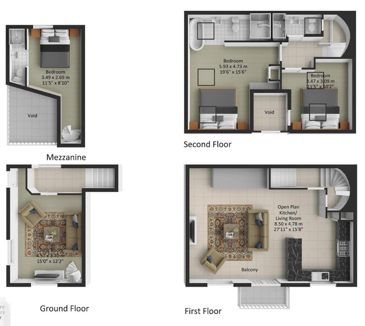 Converted Factory Loft Apartment Бристол Екстериор снимка